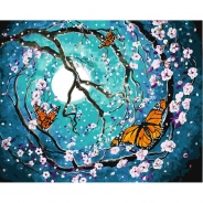 Картина по номерам GX-21601 "Полет бабочек" 40х50см