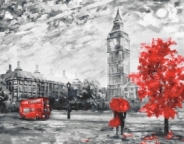 Картина по номерам GX-23822 "Осень в Лондоне" 40х50см