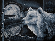Набор для вышивания Ж-1714 "Предание о медведе" 32х24см